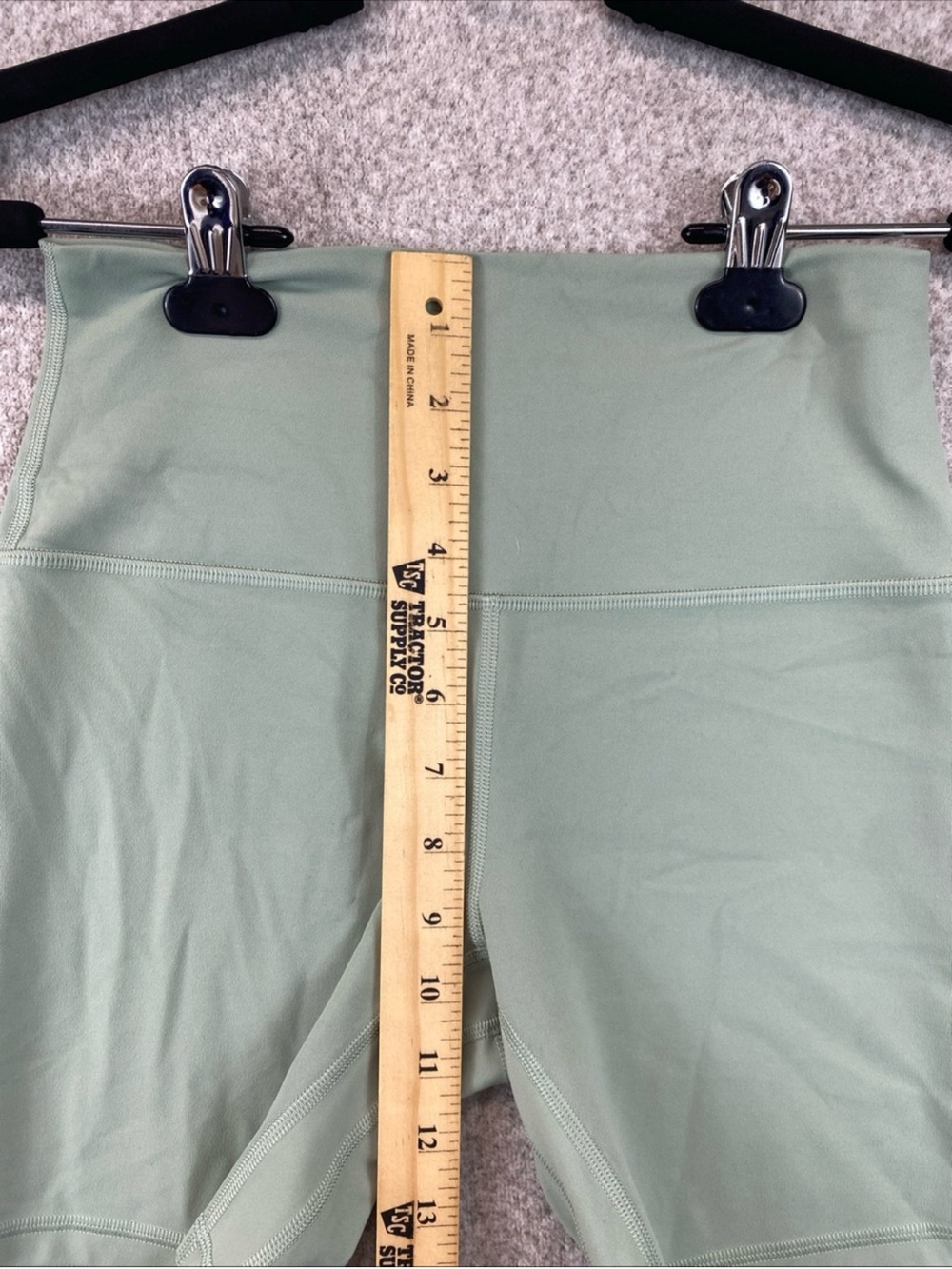 Lululemon Align High Rise Biker Bike Shorts 6" Inseam Green Size 6 W7BTIS Nulu - Picture 5 of 7
